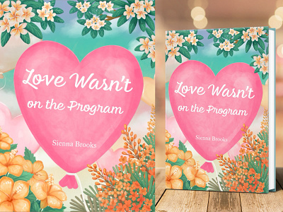 Caribbean romantic book cover illustration book cover book cover art book cover design book illustration botanical botanical illustration caribbean drawing exotic floral art flowers havaii hibiscus illustration surface design tropical vacation valentine day