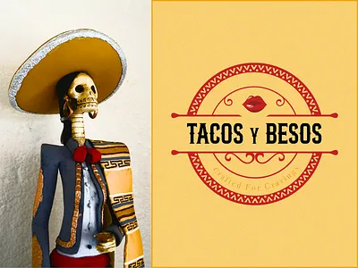 🌮Skull-tacular Tacos: A Retro Flavor Odyssey! 💀 branding graphic design illustration logo retro