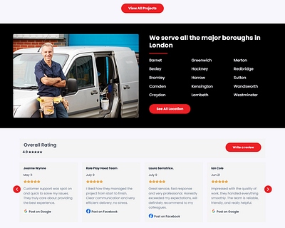 Complete Construction & Maintenance Website Design branding design illustration seo webdesign webxpart
