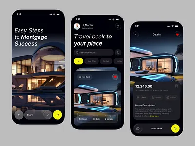 Real Estate Mobile App – Find Your Dream Home, Effortlessly app appdesign booking crm housingapp ios management mobile app mobileappdesign property propertyapp real estate realestateapp saas service smarthome uidesign uxdesign