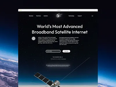 Connecting the Unconnected: Elevating Satellite Internet Access branding creative direction customer experience design ecommerce figma figma design form illustration landing page logo satellite shop space ui user experience user interface webflow website website development