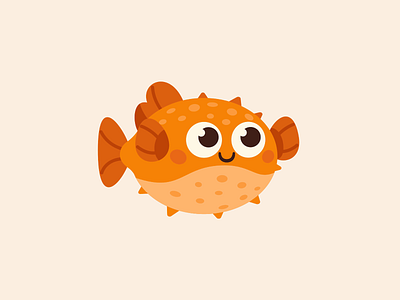 Bubbles - Inhale & Exhale animation cartoon character fish illustration inhale meditation vector