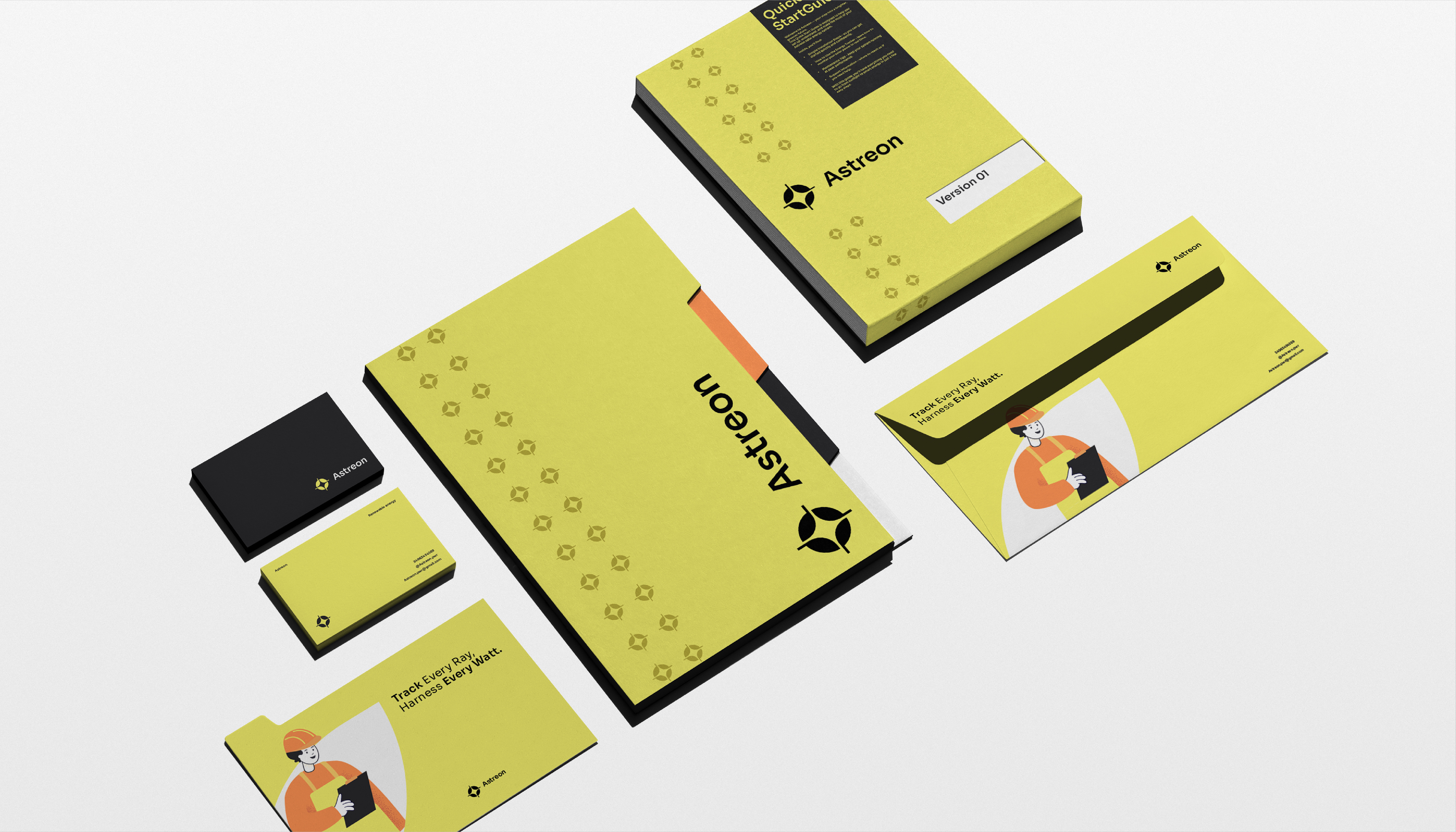 Solar branding | Astreon brand branding design logo minimal solar star sun