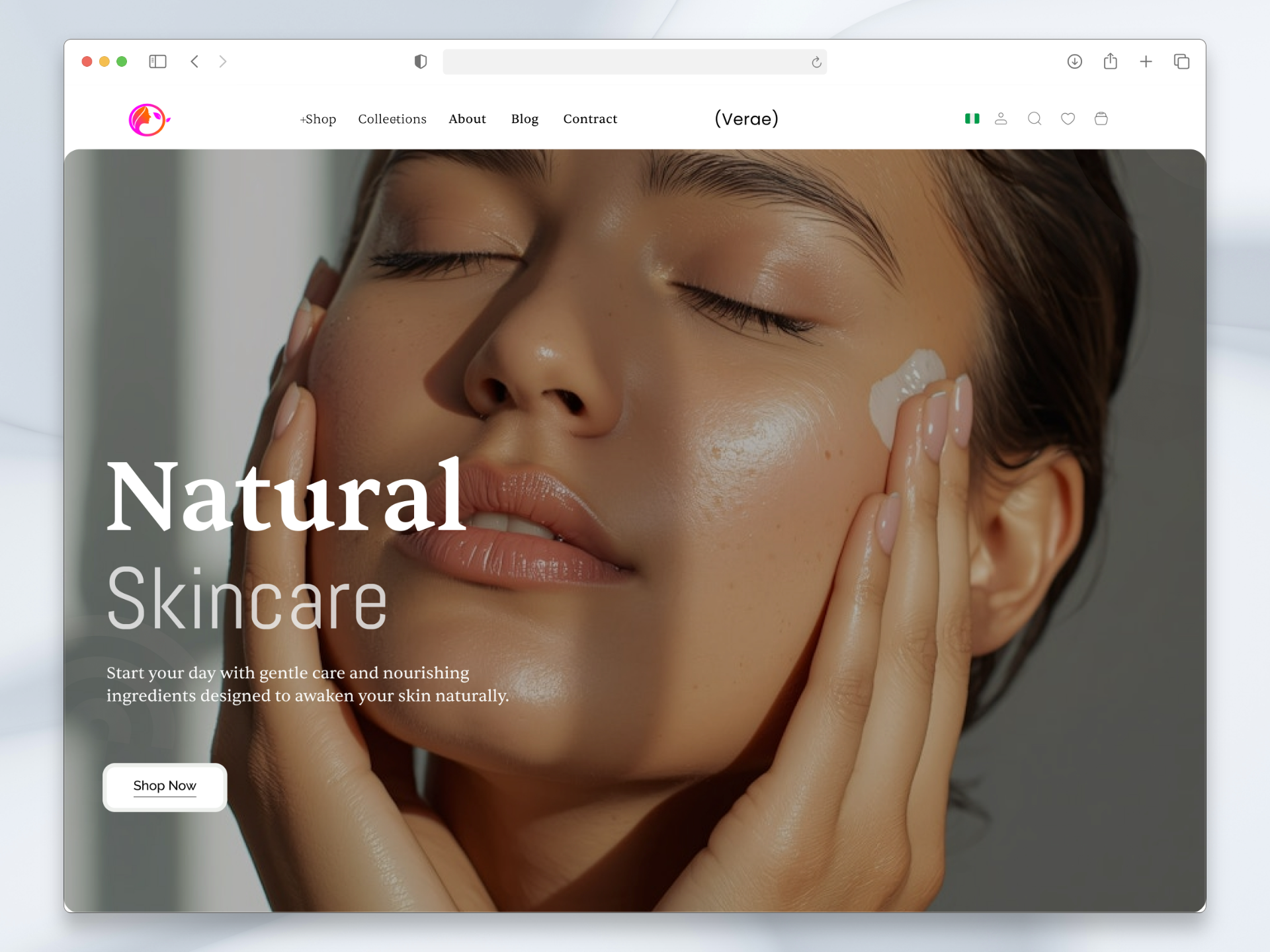 Skincare E-Commerce website crueltyfreebeauty facecare glowingskin healthyskincare naturalskincare selfcare skincare skincarecommunity skincareproducts