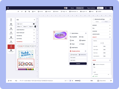 User Profile & Page Customization ai design designsystemcomponents designsystemtools interactiveui profilecustomization profilemanagement responsivedesign textstylingtools ui uieditortools user experience userinterfaceelements userprofilepage ux webappdashboard