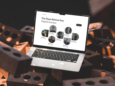 UI Wiki - Team Behind Your Digital Success modern saas website design