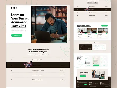 🧠 EduVerse — Online Course Website clean course course design course landing page design education education website figma landing page landing page design minimalist online course online course landing page online course website online tutoring ui uiux ux web design