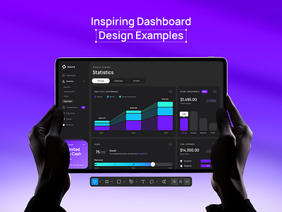 Banking Widgets Templates — UI Components banking banking widgets charts clean dashboard design fintech mobile system ui user interface ux web widgets
