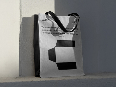 Curn Identity apparel branding canvas bag design download freebie identity logo mockup mockups outdoor apparel premium psd template typography