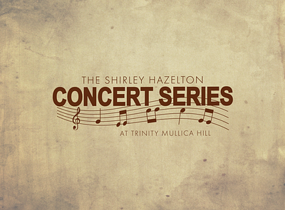 Church Concert Series Logo Design adobe illustrator branding design graphic design graphic designer logo logo design print design typography vector