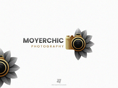 MOYERCHIC artnivorastudio branding camera colorful creative design graphic design illustration logo logoawesome logodesign logoinspiration logomaker modern photography simple technology vector