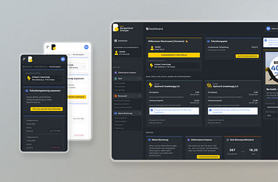 Energy Data Platform dashboarddesign energysystem productdesign uiux webapp