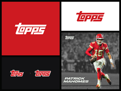 Topps Logo Concept brand branding concept geometry logo logotype