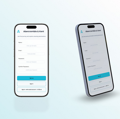 DailyUI #001 — Sign Up dailyui graphic design ui