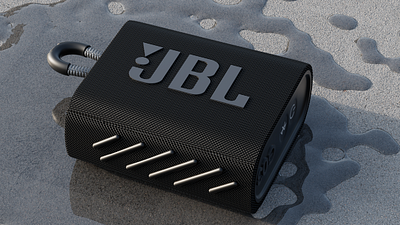 JBL Speaker 3d ]e animation arnold render art behance branding c4d cinema cinema 4d design digital art dribbble graphic design illustration logo motion graphics photoshop product design ui