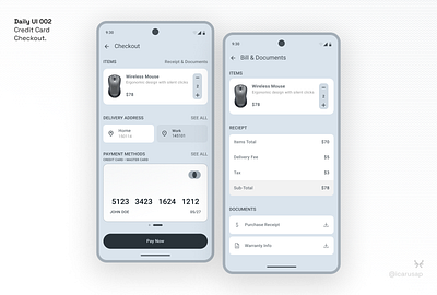 Daily UI 002 - Credit Card Checkout. 002 challenge check check out checkout credit card daily daily challenge daily ui daily ui 002 design challenge interface payment prototyping ui ui design ui ux ux ux design wireframing