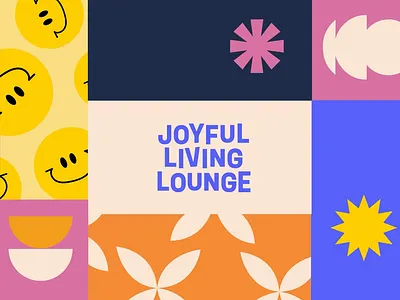 Joyful Living lounge appareal art direction brand identity branding creative direction design that connects motion graphics social media visual design