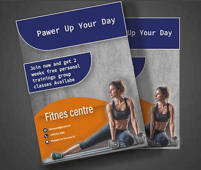 Fitness Center Flyer – Dynamic Branding Design