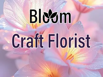 🌸 Bloom Craft Florist – Elegant Floral Branding