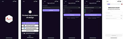 MY SECOND PROJECT #SINGUP & SINGIN ONBOARDING branding daily ui mobile design onboarding ui ux