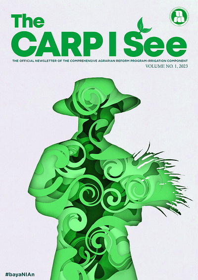 The CARP I See Newsletter branding graphic design illustration procreate typography