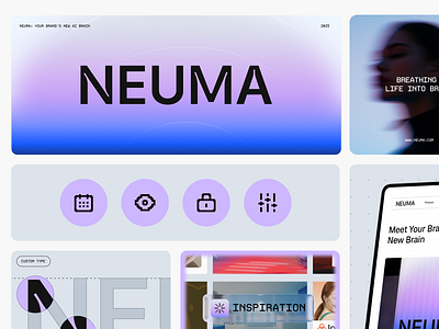 NEUMA: Your Brand’s New AI Brain ai design tool brand automation brand intelligence branding creative ai agent design dynamic guidelines graphic design logo typography ui vector