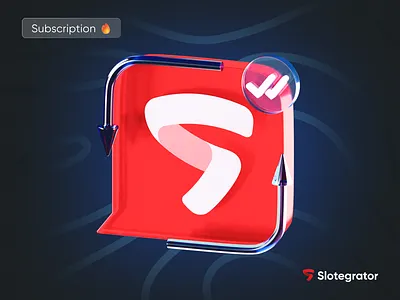 Welcome Email — 3D Illustration 3d 3d render 3dmodeling 3drender blender blender3d branding design graphic design illustration slotegrator ui visualization