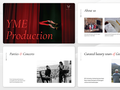 Promo Presentation design eventdesign graphic design layout minimal pitchdeck presentation slides typography