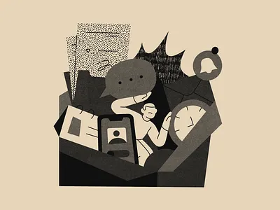 Freelance Life: Multitasking 2dillustration adobe illustrator challenge character editorial education illustration illustrator multitasking shapes texture vector vector art webillustration