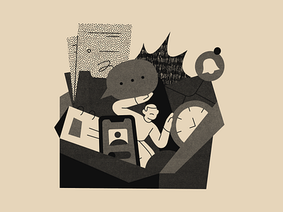 Freelance Life: Multitasking 2dillustration adobe illustrator challenge character editorial education illustration illustrator multitasking shapes texture vector vector art webillustration