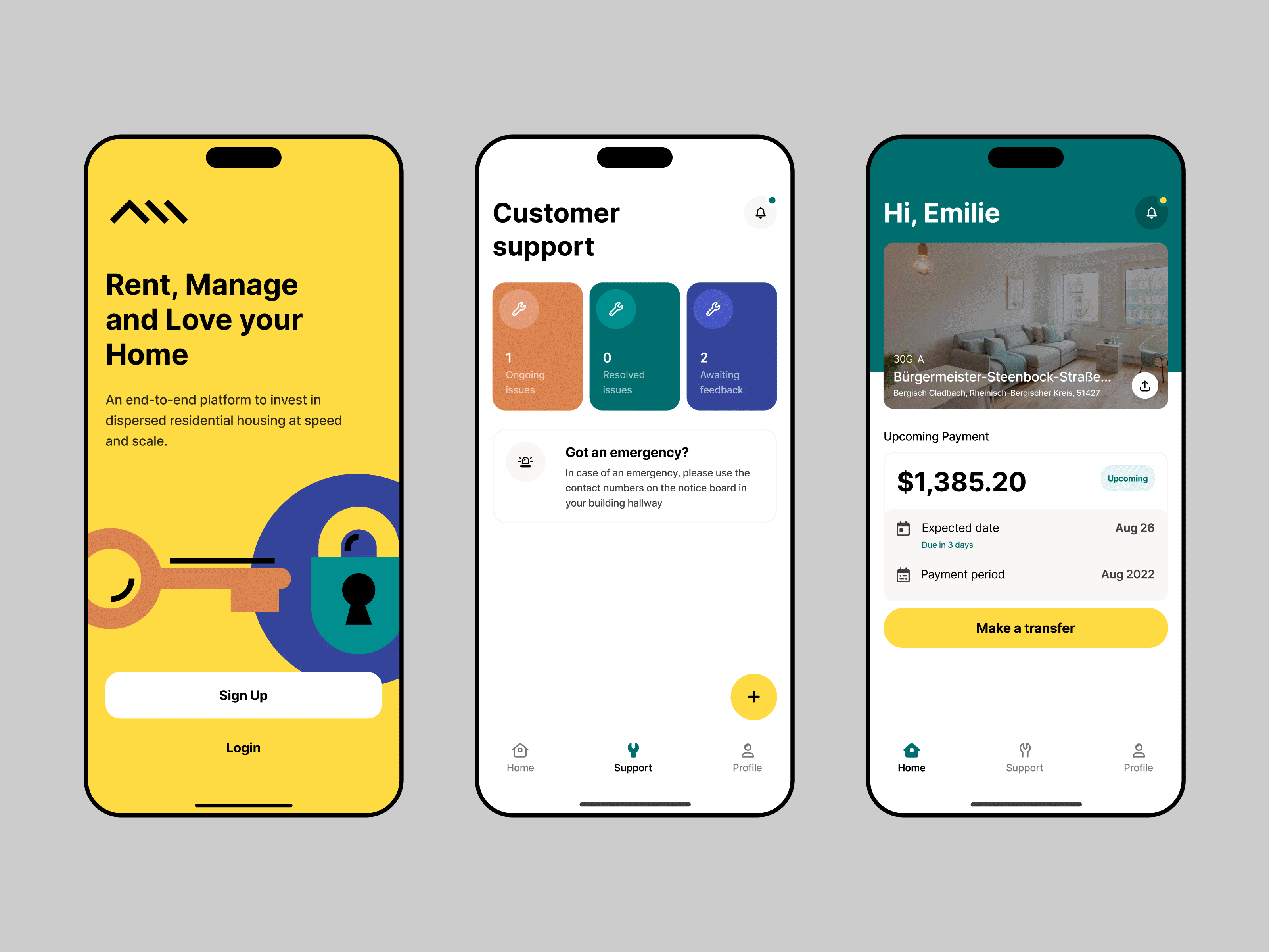 MVP Rental Experience UI/UX Design scalabledesign