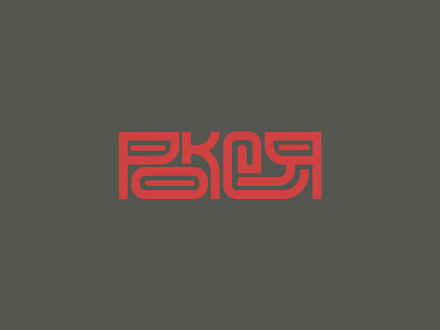 POKЄЯ Logo Variations conceptual logo