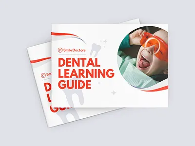 Smile Doctors 🦷 | Dental Learning Guide Design & Layout brand design brand identity brand identity design branding brochure dentist design guides handbook illustration layout logo logo design logo designer