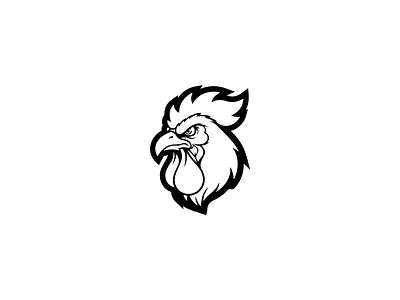 Day 489 animal branding chicken design graphic design illustration logo logo for sale mascot minimal monogram rooster type ui