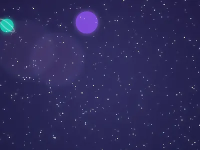 Cosmic Background branding graphic design motion graphics vector