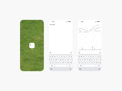 Note app app icon ios minimal mobile note ui writing