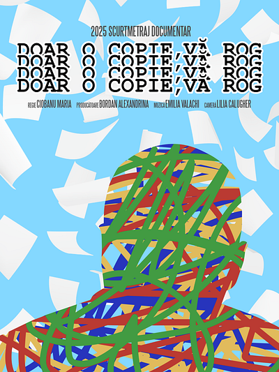 Film poster graphic design illustration