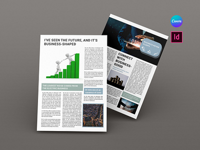 Newsletter layout brand