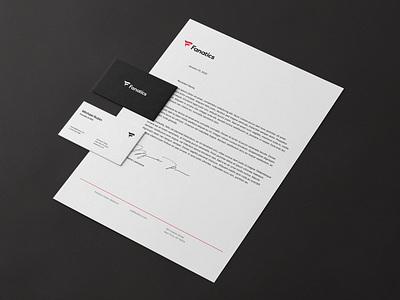 Business Card & Letterhead branding graphic design print