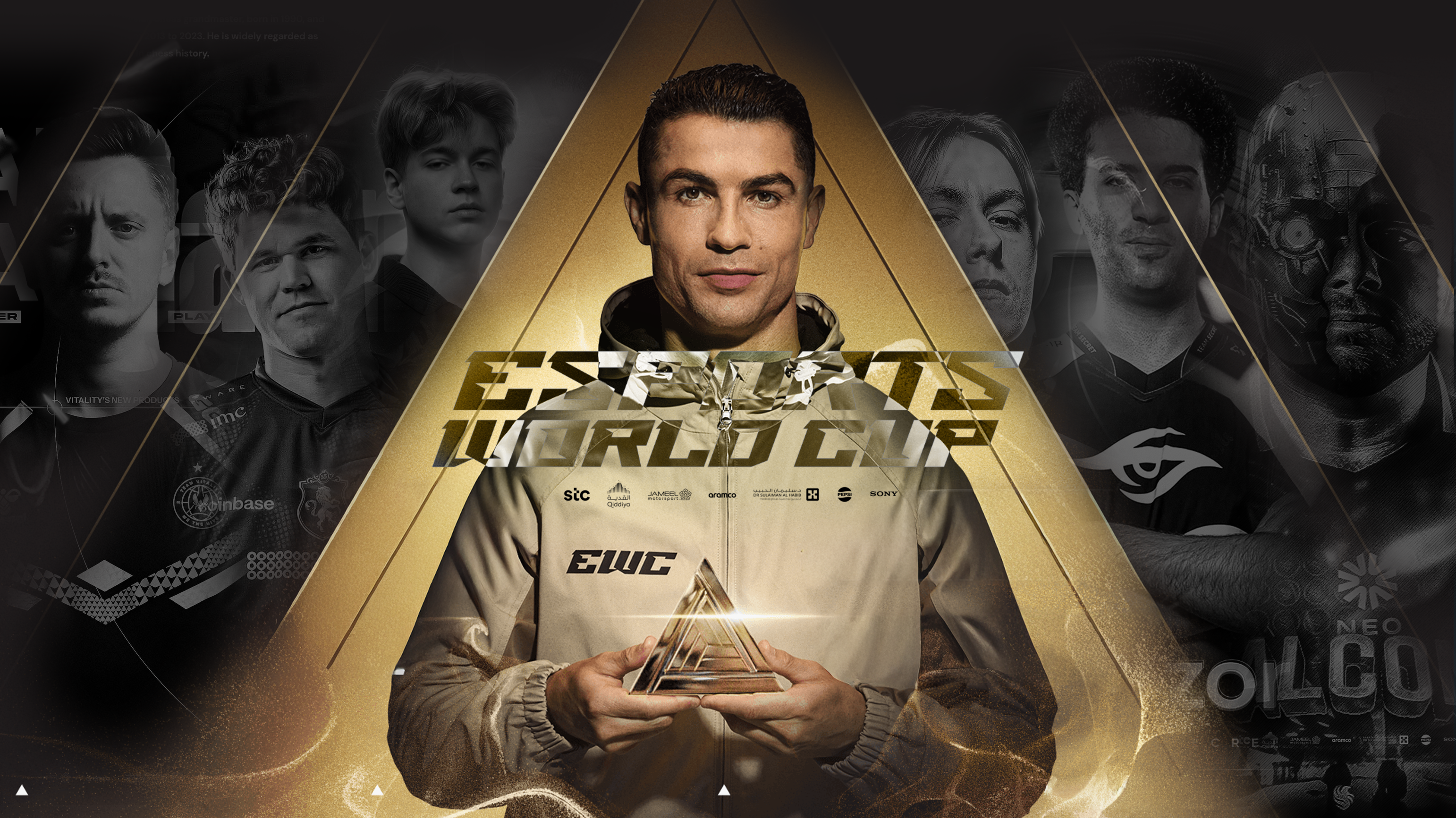 EWC - ESPORTS WORLD CUP design esports ewc games gaming graphic design graphics sports team work