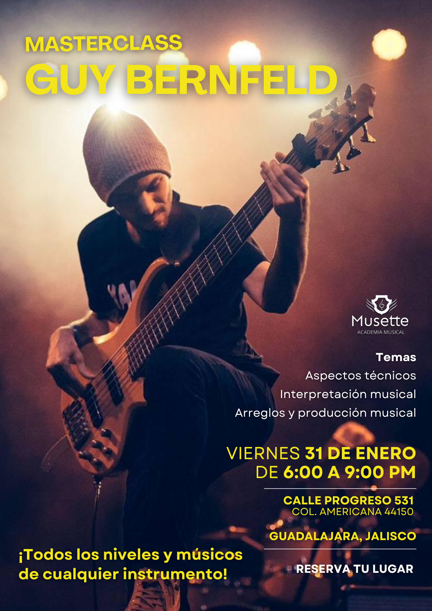 Guy Bernfeld - Masterclass Ads ads animation branding canva facebook graphic design instagram layout marketing music musician photoshop social media