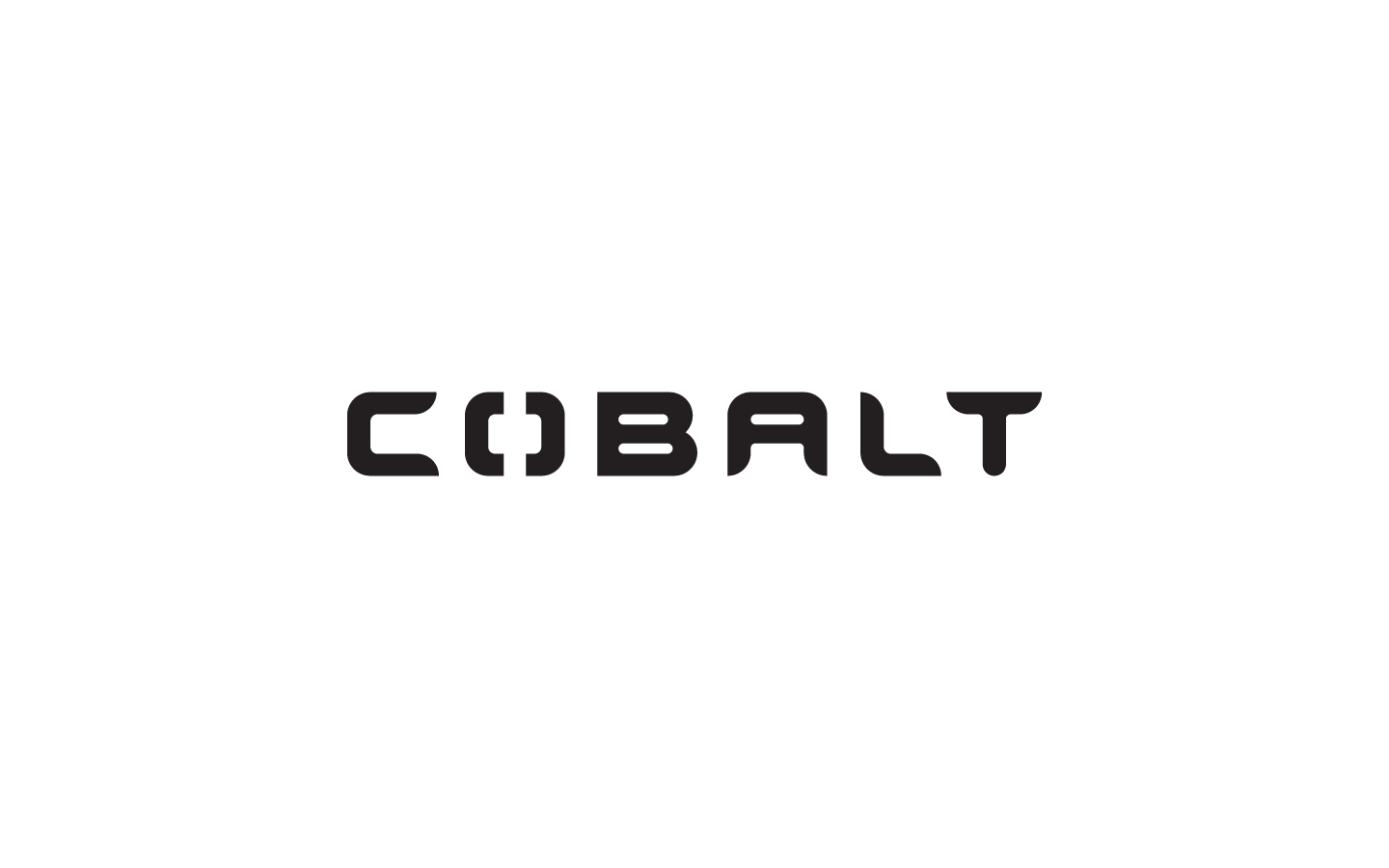 Cobalt brand branding cobalt design enterprise logo software tonyvoorhees type typography