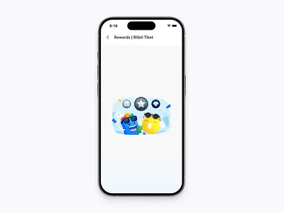 Blibli Tiket Rewards ▪ Onboarding 3d 3d illustration animation art direction design illustration micro animation micro interaction onboarding