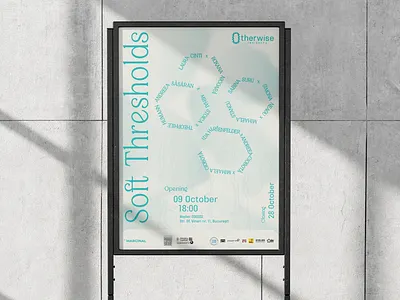 OTHERWISE RESIDENCY HEAD POSTER branding graphic design posters
