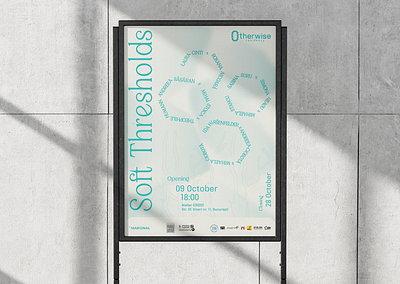 OTHERWISE RESIDENCY HEAD POSTER branding graphic design posters
