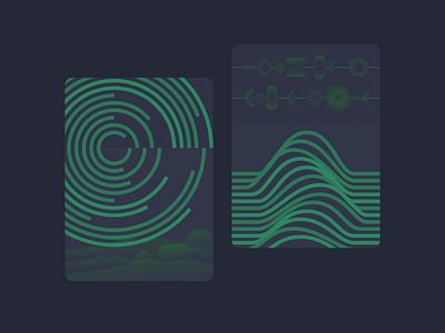 Abstract business Illustrations branding ill illustration ui web