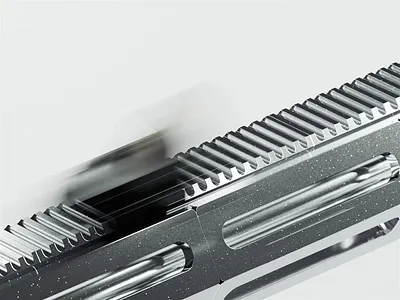 Sighted In 3d 3d animation blender blender3d illustration isometric isometric illustration metal optic optical optics reticle sight sights target