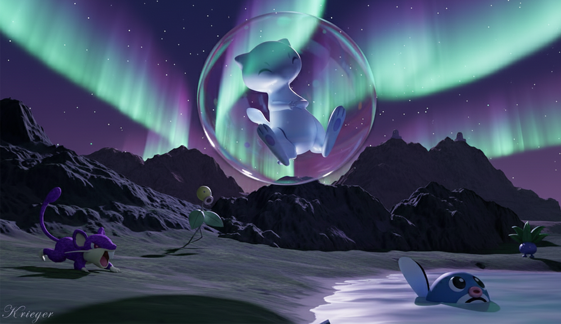 Example of Pokemon Render Creation