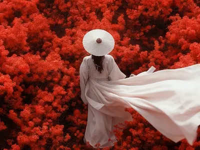 红壤 3d ai and shadow enriches light. animation graphic design red soil
