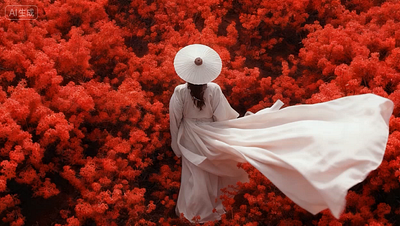 红壤 3d ai and shadow enriches light. animation graphic design red soil